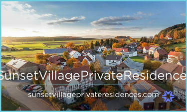SunsetVillagePrivateResidences.com - Creative brandable domain for sale