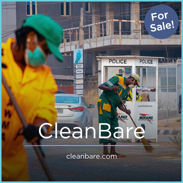 CleanBare.com - Great premium domain names for sale