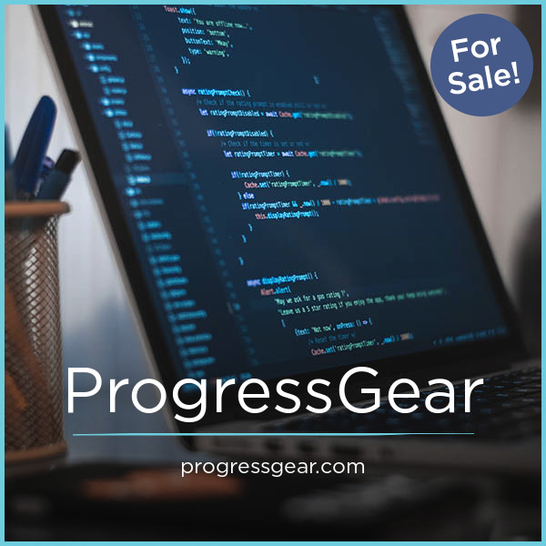 ProgressGear.com - Creative premium domains for sale