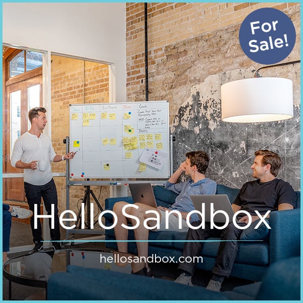 HelloSandbox.com - Great domains for sale