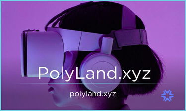 PolyLand.xyz - Creative brandable domain for sale