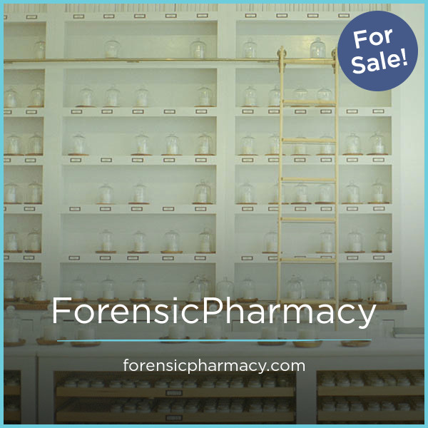 ForensicPharmacy.com - buy Unique premium domains