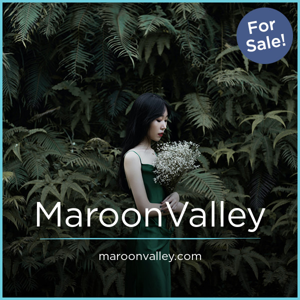 MaroonValley.com - buy Catchy premium names