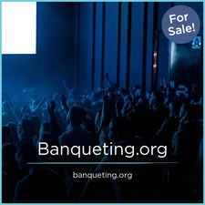 Banqueting.org - Creative brandable domain for sale