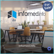 Infomed.info - Creative brandable domain for sale