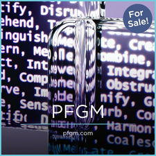 PFGM.com - Creative brandable domain for sale