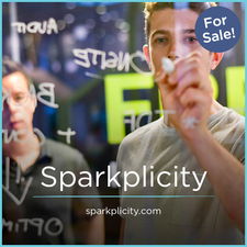 Sparkplicity.com - buying Unique premium names