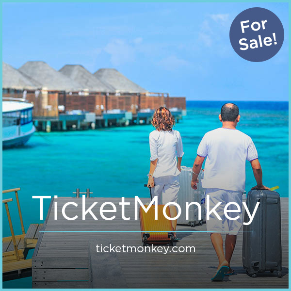 TicketMonkey.com - Creative premium domain names