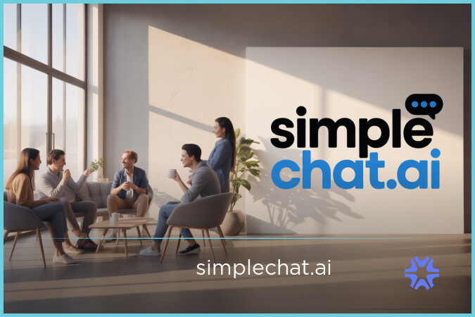 SimpleChat.ai - Creative premium domain marketplace