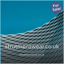 StrutMenswear.co.uk - Creative brandable domain for sale