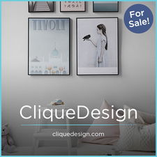 CliqueDesign.com - buy Great premium domains