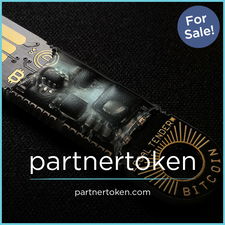 PartnerToken.com - Creative brandable domain for sale