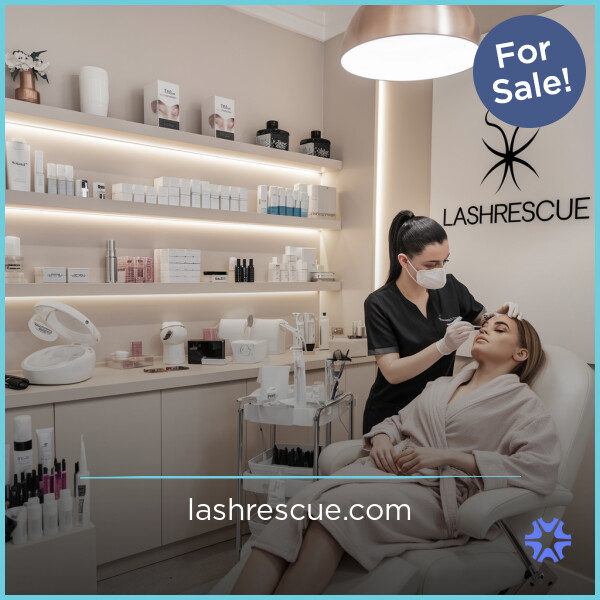LashRescue.com - Cool premium domains for sale