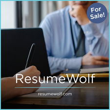 ResumeWolf.com - Great premium domains for sale