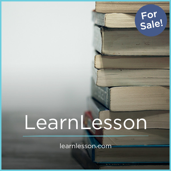 LearnLesson.com - Cool premium domain names
