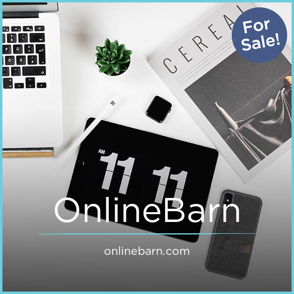 OnlineBarn.com - Catchy domains for sale