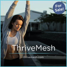ThriveMesh.com - Catchy premium domain marketplace