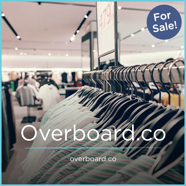 Overboard.co - Great premium domain names for sale