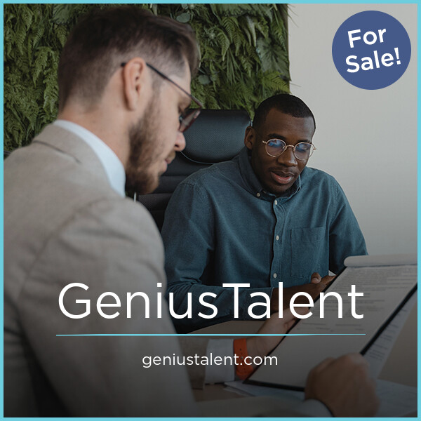 GeniusTalent.com - buy New premium names