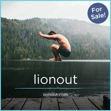 LionOut.com - Creative brandable domain for sale
