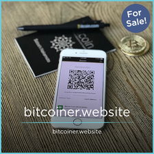 BitCoiner.website - Creative brandable domain for sale