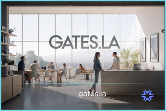 Gates.la - Creative brandable domain for sale