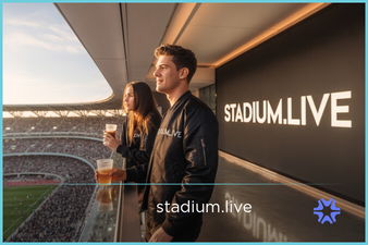 Stadium.live - Creative brandable domain for sale