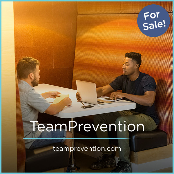 TeamPrevention.com - Creative domains for sale