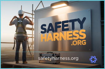 SafetyHarness.org - Creative brandable domain for sale