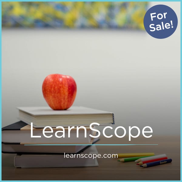 LearnScope.com - buy Unique premium domains