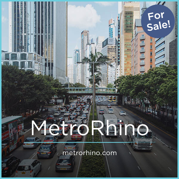 MetroRhino.com - buy Unique premium domains