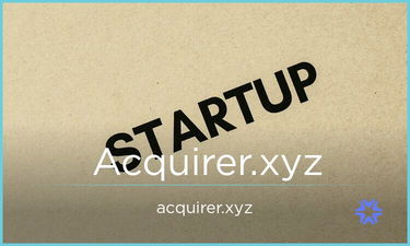 Acquirer.xyz - Creative brandable domain for sale