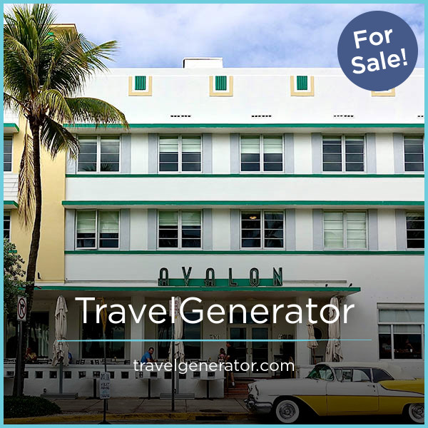 TravelGenerator.com - Good premium domain names