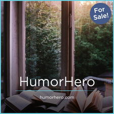 HumorHero.com - buying Great premium names