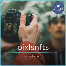 PixlsNFTs.com - Creative brandable domain for sale