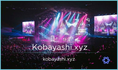 Kobayashi.xyz - Creative brandable domain for sale