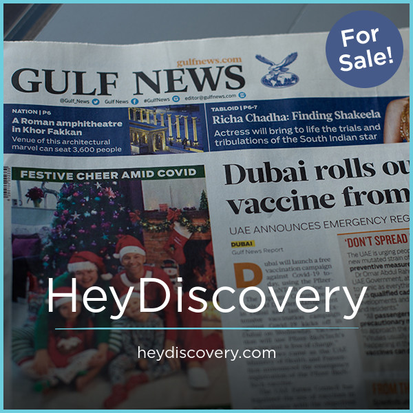 HeyDiscovery.com - Good premium domains for sale