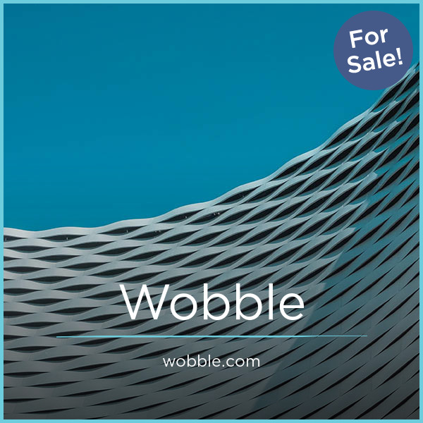 Wobble.com - buy Catchy premium domains