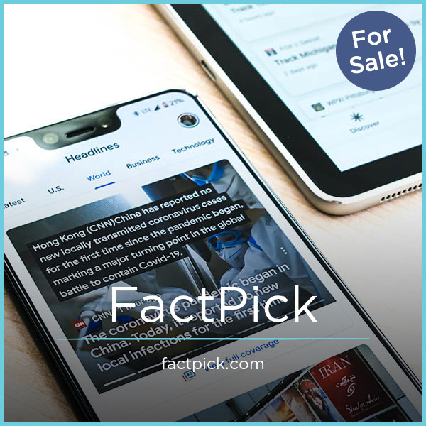 FactPick.com - Good premium domains