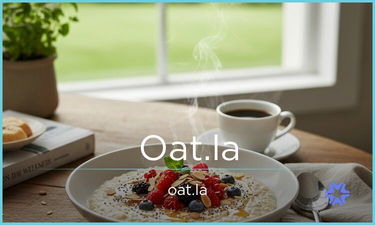 Oat.la - Creative brandable domain for sale
