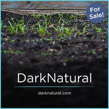 DarkNatural.com - Creative brandable domain for sale