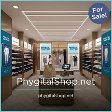 PhygitalShop.net - Creative brandable domain for sale