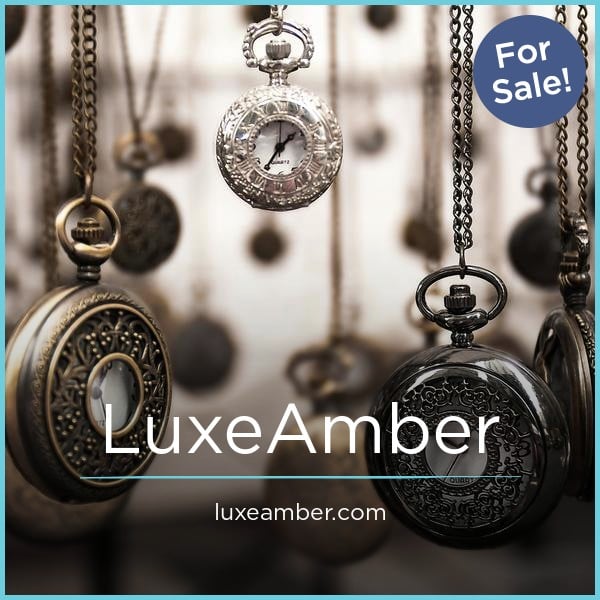 LuxeAmber.com - Creative premium domains