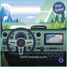 VehicleDash.com - Creative brandable domain for sale