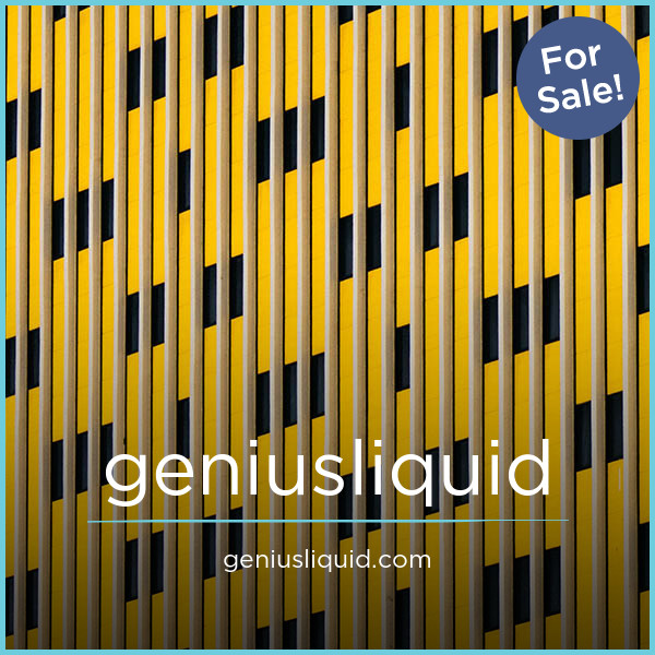 GeniusLiquid.com - Cool premium domains