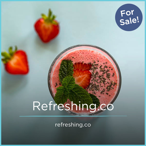 Refreshing.co - Cool premium domains