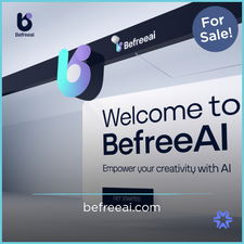 BeFreeAI.com - Creative brandable domain for sale