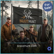 BraveHunt.com - Unique premium domain names