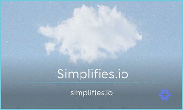 Simplifies.io - Creative brandable domain for sale
