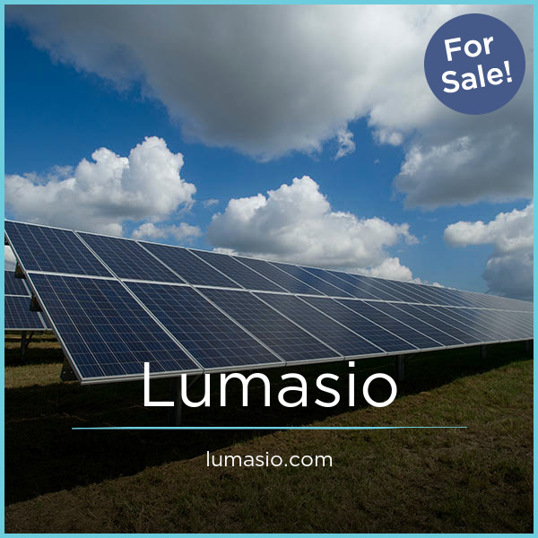 Lumasio.com - Unique premium domain marketplace